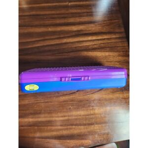 Rare Vintage 90s Spacemaker Pencil Box extra long ruler Case School Supplies